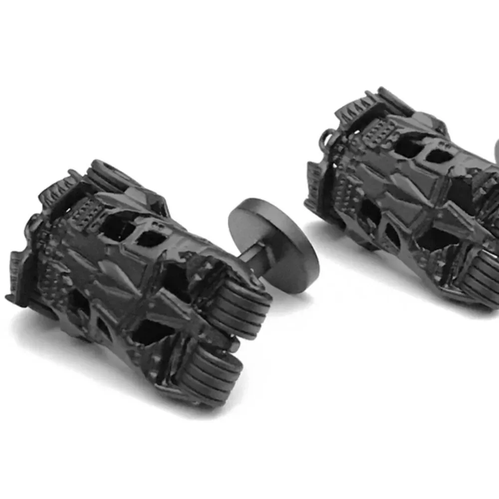 Batman Dark Knight Tumbler 3D Cufflinks — DC Comics Officially Licensed